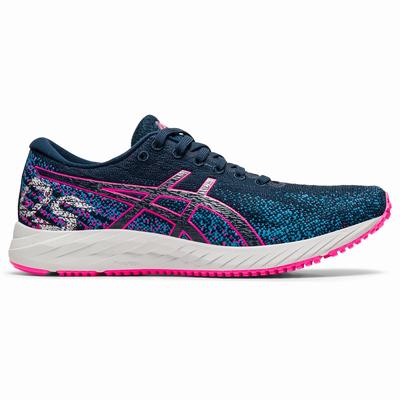 Asics Gel-DS Trainer 26 - Naisten Juoksukengät - Sininen/Pinkki